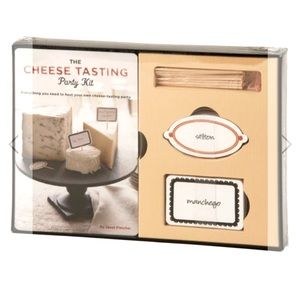 Cheese tasting party kit with flavor info & ID cards Date night idea Book club